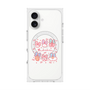 プレミアムスクエアケース with MagSafe［ もくもくちゃん - リボン ］