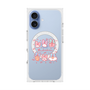 プレミアムスクエアケース with MagSafe［ もくもくちゃん - リボン ］