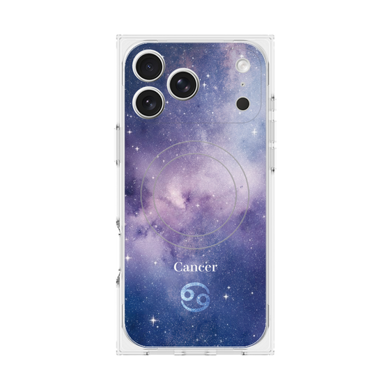 プレミアムスクエアケース with MagSafe［ STARRY SIGNS - オリジナル - Cancer ］