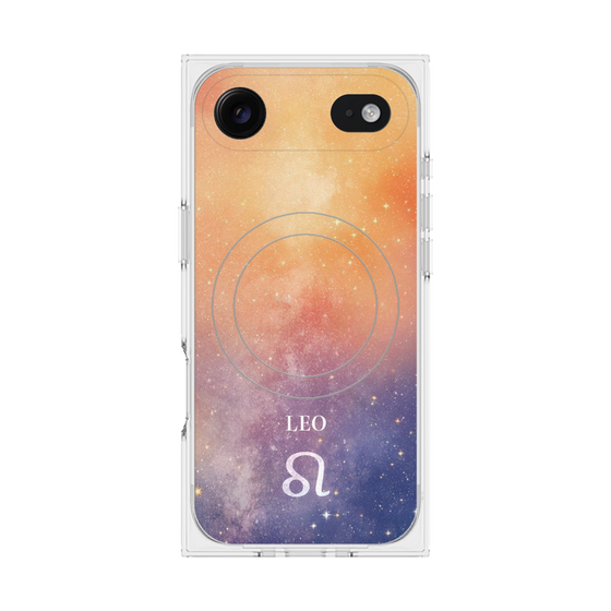 プレミアムスクエアケース with MagSafe［ STARRY SIGNS - オリジナル - Leo ］
