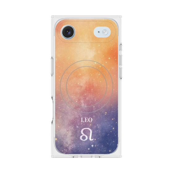 プレミアムスクエアケース with MagSafe［ STARRY SIGNS - オリジナル - Leo ］