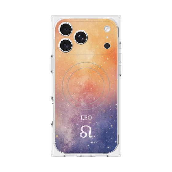 プレミアムスクエアケース with MagSafe［ STARRY SIGNS - オリジナル - Leo ］