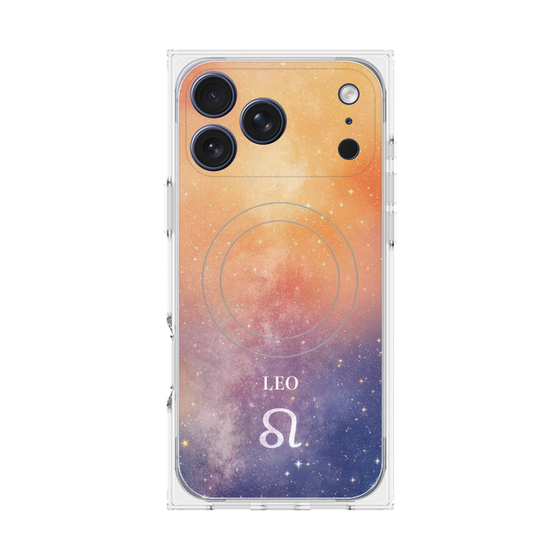 プレミアムスクエアケース with MagSafe［ STARRY SIGNS - オリジナル - Leo ］