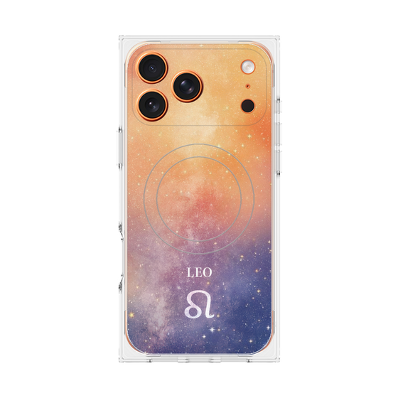 プレミアムスクエアケース with MagSafe［ STARRY SIGNS - オリジナル - Leo ］