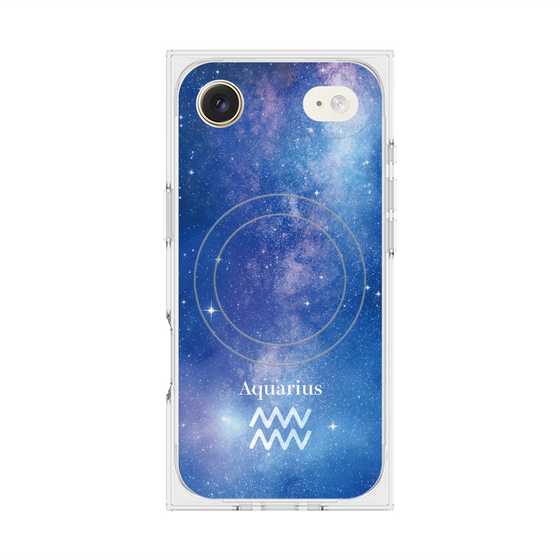 プレミアムスクエアケース with MagSafe［ STARRY SIGNS - オリジナル - Aquarius ］