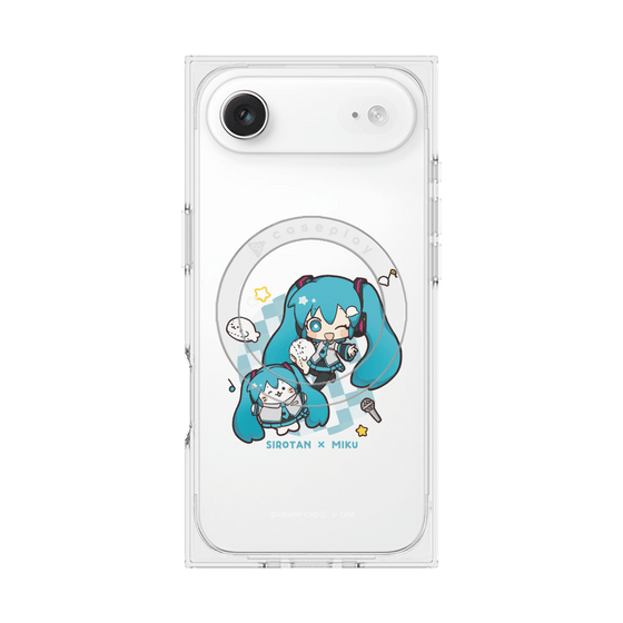 プレミアムスクエアケース with MagSafe［ しろたん×初音ミク - しろたん×初音ミク ］