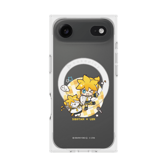 プレミアムスクエアケース with MagSafe［ しろたん×初音ミク - しろたん×鏡音レン ］
