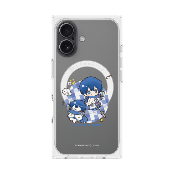 プレミアムスクエアケース with MagSafe［ しろたん×初音ミク - しろたん×KAITO ］