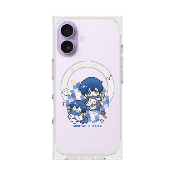 プレミアムスクエアケース with MagSafe［ しろたん×初音ミク - しろたん×KAITO ］
