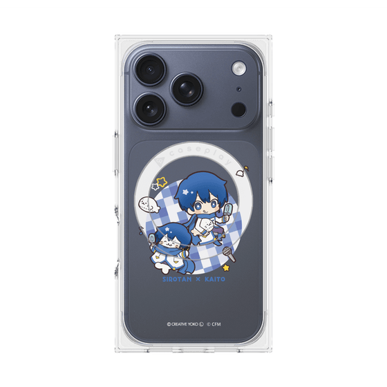 プレミアムスクエアケース with MagSafe［ しろたん×初音ミク - しろたん×KAITO ］