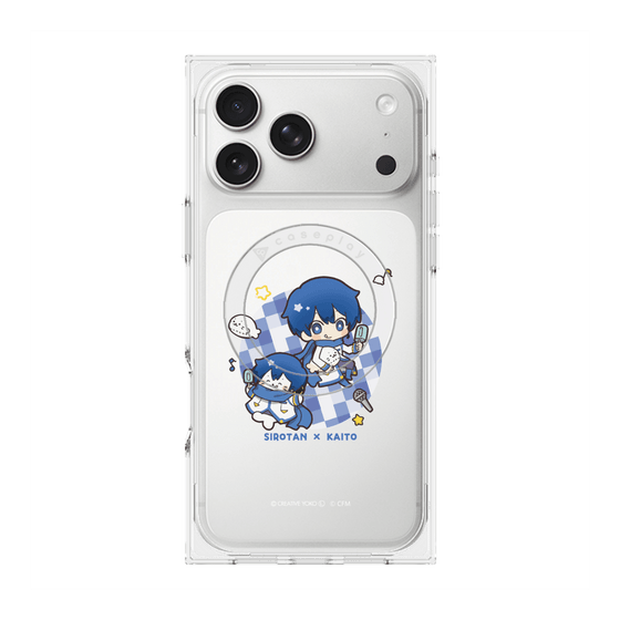 プレミアムスクエアケース with MagSafe［ しろたん×初音ミク - しろたん×KAITO ］