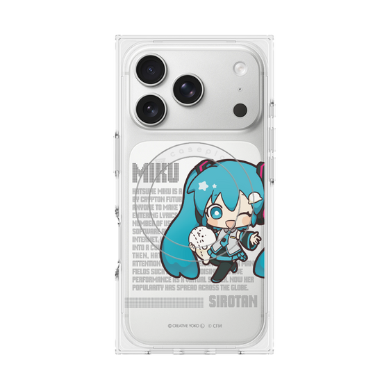 プレミアムスクエアケース with MagSafe［ しろたん×初音ミク - 初音ミク - デジタルコード ］