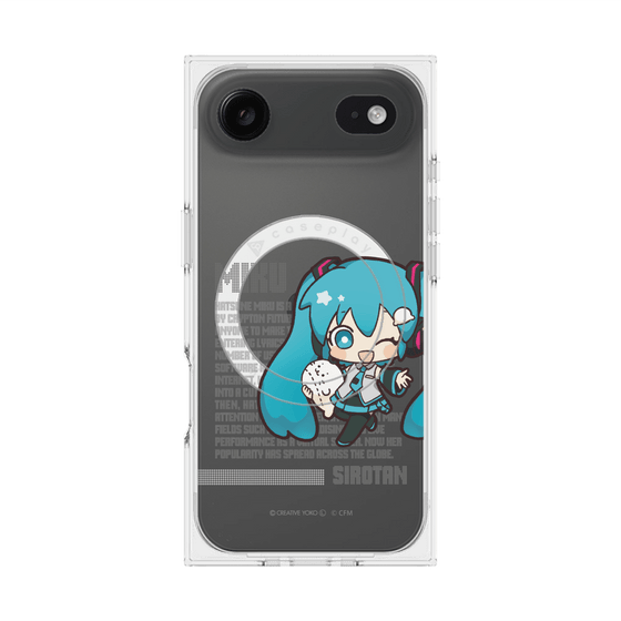 プレミアムスクエアケース with MagSafe［ しろたん×初音ミク - 初音ミク - デジタルコード ］