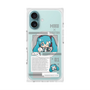 プレミアムスクエアケース with MagSafe［ しろたん×初音ミク - 初音ミク - インフォグラフィック ］