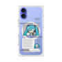プレミアムスクエアケース with MagSafe［ しろたん×初音ミク - 初音ミク - インフォグラフィック ］
