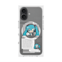 プレミアムスクエアケース with MagSafe［ しろたん×初音ミク - 初音ミク - インフォグラフィック ］
