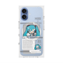 プレミアムスクエアケース with MagSafe［ しろたん×初音ミク - 初音ミク - インフォグラフィック ］