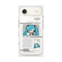 プレミアムスクエアケース with MagSafe［ しろたん×初音ミク - 初音ミク - インフォグラフィック ］