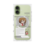 プレミアムスクエアケース with MagSafe［ しろたん×初音ミク - MEIKO - インフォグラフィック ］
