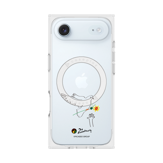 プレミアムスクエアケース with MagSafe［ PICASSO - Dove of Peace ］