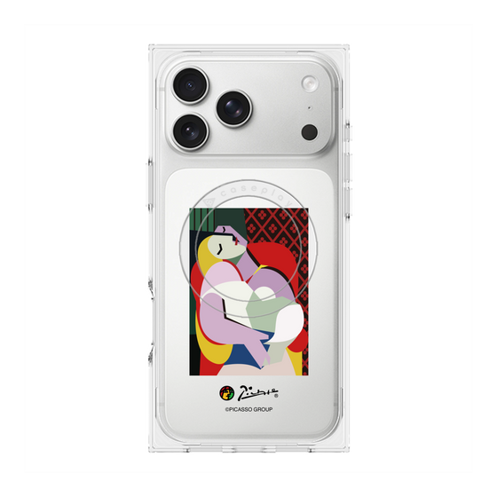 プレミアムスクエアケース with MagSafe［ PICASSO - The dream ］
