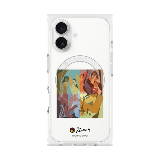 プレミアムスクエアケース with MagSafe［ PICASSO - Les Demoiselles d'Avignon ］
