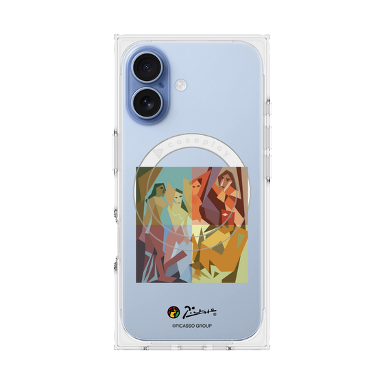 プレミアムスクエアケース with MagSafe［ PICASSO - Les Demoiselles d'Avignon ］