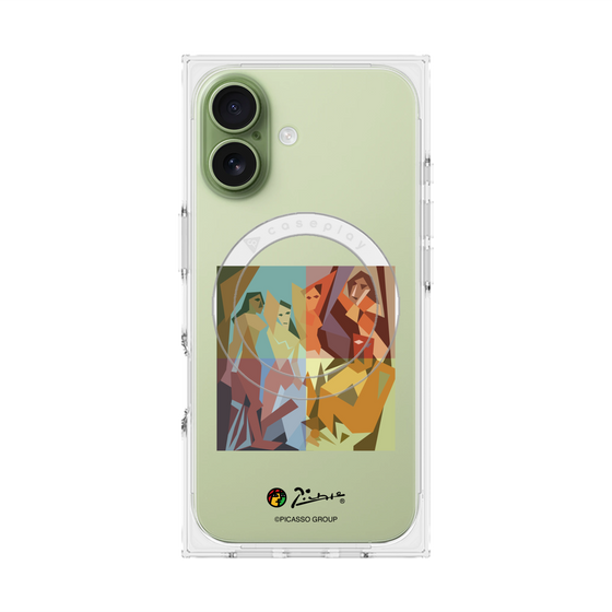 プレミアムスクエアケース with MagSafe［ PICASSO - Les Demoiselles d'Avignon ］