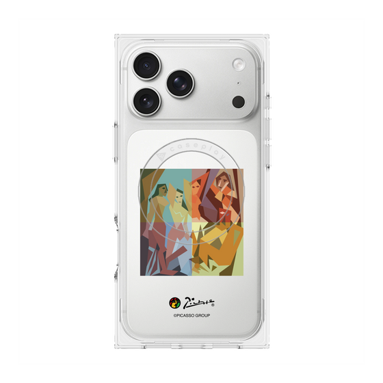 プレミアムスクエアケース with MagSafe［ PICASSO - Les Demoiselles d'Avignon ］