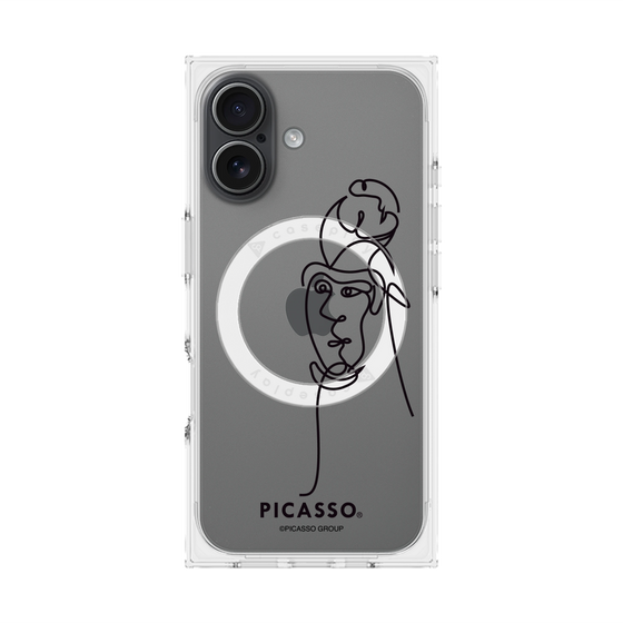 プレミアムスクエアケース with MagSafe［ PICASSO - Self-Portrait ］