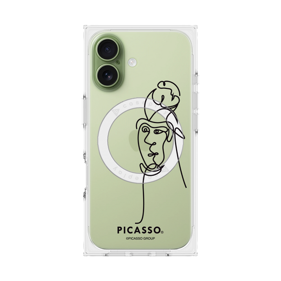 プレミアムスクエアケース with MagSafe［ PICASSO - Self-Portrait ］