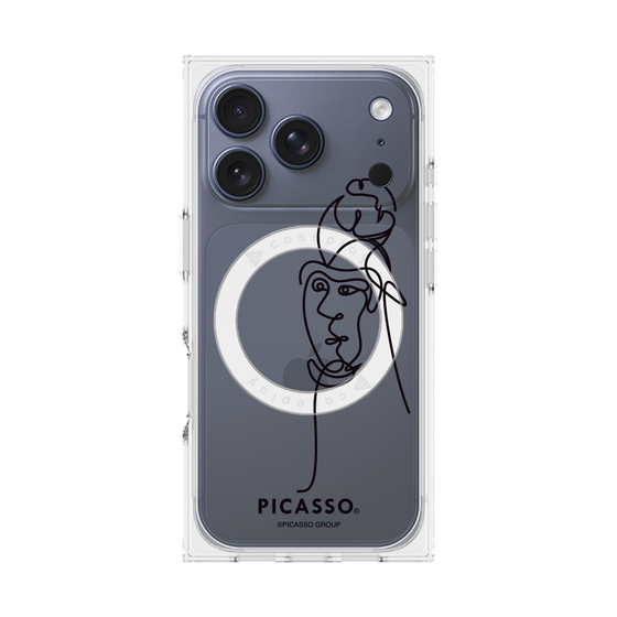 プレミアムスクエアケース with MagSafe［ PICASSO - Self-Portrait ］