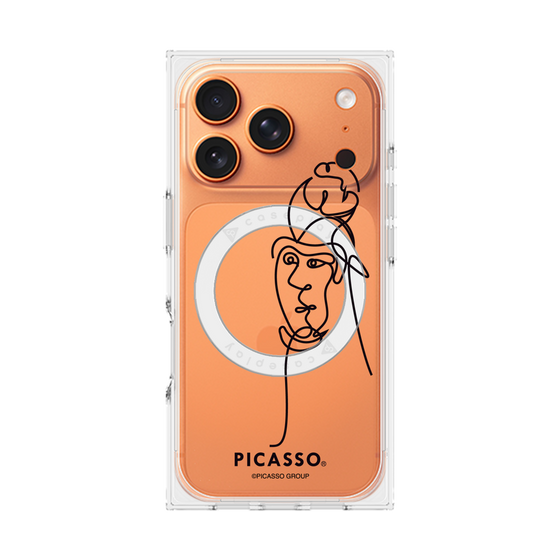 プレミアムスクエアケース with MagSafe［ PICASSO - Self-Portrait ］