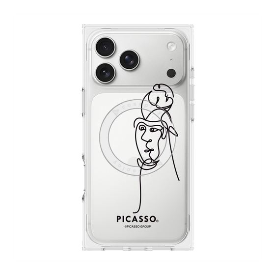 プレミアムスクエアケース with MagSafe［ PICASSO - Self-Portrait ］