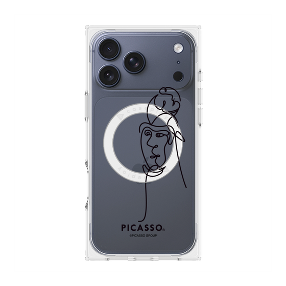 プレミアムスクエアケース with MagSafe［ PICASSO - Self-Portrait ］