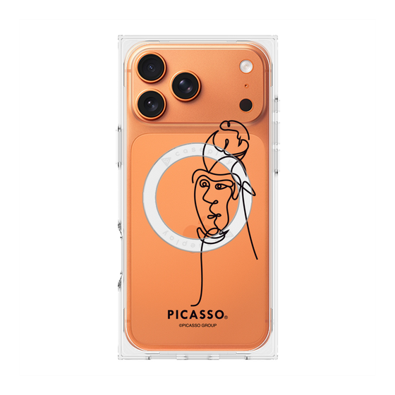 プレミアムスクエアケース with MagSafe［ PICASSO - Self-Portrait ］
