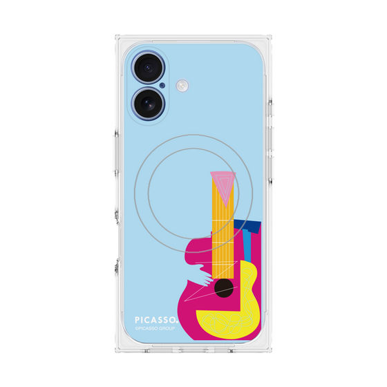 プレミアムスクエアケース with MagSafe［ PICASSO - Guitar ］