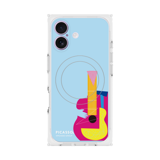 プレミアムスクエアケース with MagSafe［ PICASSO - Guitar ］