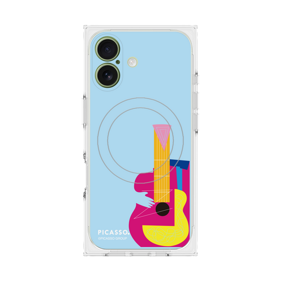 プレミアムスクエアケース with MagSafe［ PICASSO - Guitar ］