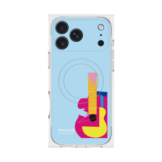 プレミアムスクエアケース with MagSafe［ PICASSO - Guitar ］