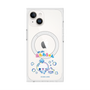 プレミアムスクエアケース with MagSafe［ ぷくぷくあわわちゃん - 仲良し ］