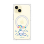 プレミアムスクエアケース with MagSafe［ ぷくぷくあわわちゃん - 仲良し ］
