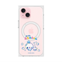 プレミアムスクエアケース with MagSafe［ ぷくぷくあわわちゃん - 仲良し ］