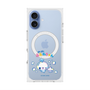 プレミアムスクエアケース with MagSafe［ ぷくぷくあわわちゃん - 仲良し ］