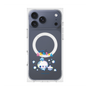 プレミアムスクエアケース with MagSafe［ ぷくぷくあわわちゃん - 仲良し ］