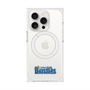 プレミアムスクエアケース with MagSafe［ 横浜DeNAベイスターズ - チームロゴ - クリア ］