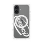 プレミアムスクエアケース with MagSafe［ LATENCY - Circle logo - Clear ］