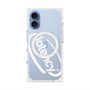 プレミアムスクエアケース with MagSafe［ LATENCY - Circle logo - Clear ］