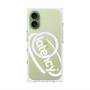 プレミアムスクエアケース with MagSafe［ LATENCY - Circle logo - Clear ］