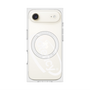 プレミアムスクエアケース with MagSafe［ LATENCY - Circle logo - Clear ］